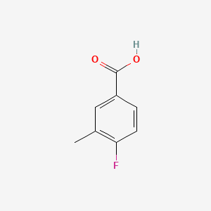 4-Fluoro-3-methylbenzoic acid chemical structure (CAS 403-15-6)