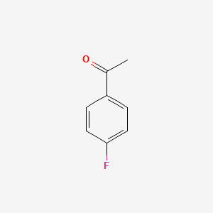 1-(4-Fluorophenyl)ethanone chemical structure (CAS 403-42-9)