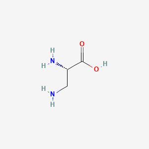 L-2,3-Diaminopropionic acid chemical structure (CAS 4033-39-0)