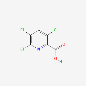 3,5,6-Trichloropicolinic acid chemical structure (CAS 40360-44-9)