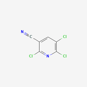 2,5,6-Trichloronicotinonitrile chemical structure (CAS 40381-92-8)
