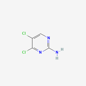 4,5-Dichloropyrimidin-2-amine chemical structure (CAS 403854-21-7)