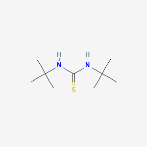 1,3-Di-tert-butylthiourea chemical structure (CAS 4041-95-6)