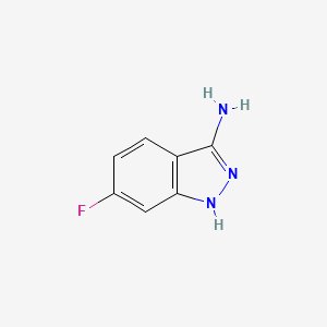 6-Fluoro-1H-indazol-3-amine chemical structure (CAS 404827-75-4)
