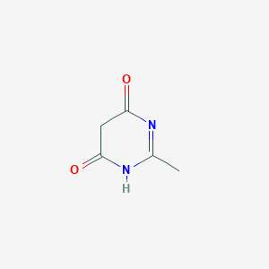 2-Methylpyrimidine-4,6(1H,5H)-dione chemical structure (CAS 40497-30-1)