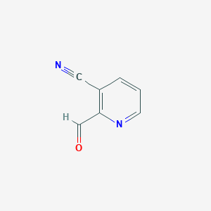 2-Formylnicotinonitrile chemical structure (CAS 405174-98-3)