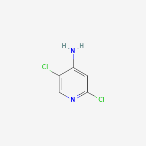 2,5-Dichloropyridin-4-amine chemical structure (CAS 405230-82-2)