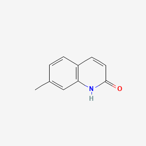 7-Methylquinolin-2(1H)-one chemical structure (CAS 4053-35-4)
