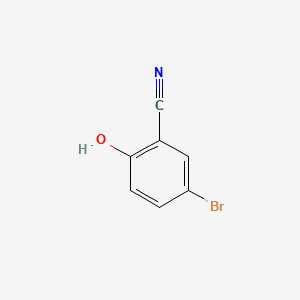 5-Bromo-2-hydroxybenzonitrile chemical structure (CAS 40530-18-5)