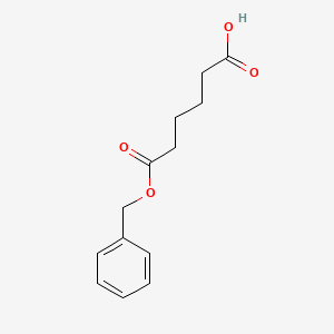 6-(Benzyloxy)-6-oxohexanoic acid chemical structure (CAS 40542-90-3)