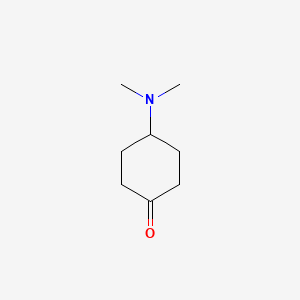 4-(Dimethylamino)cyclohexanone chemical structure (CAS 40594-34-1)