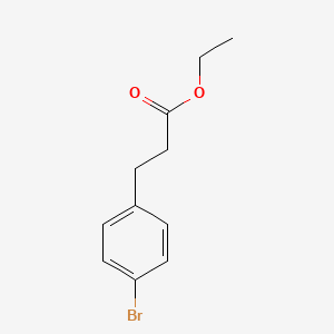 Ethyl 3-(4-bromophenyl)propanoate chemical structure (CAS 40640-98-0)