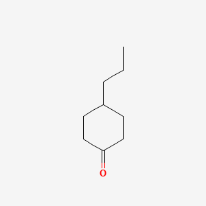 4-Propylcyclohexanone chemical structure (CAS 40649-36-3)