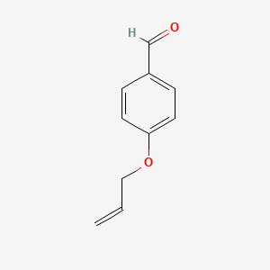 4-(Allyloxy)benzaldehyde chemical structure (CAS 40663-68-1)