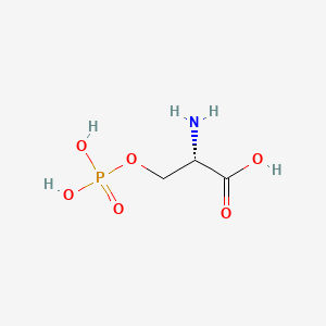 H-Ser(PO3H2)-OH chemical structure (CAS 407-41-0)