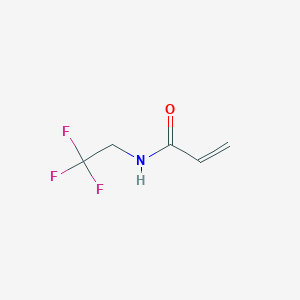 N-(2,2,2-Trifluoroethyl)acrylamide chemical structure (CAS 407-46-5)