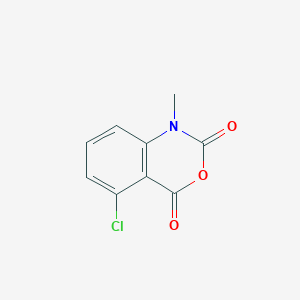5-Chloro-1-methyl-1H-benzo[d][1,3]oxazine-2,4-dione chemical structure (CAS 40707-01-5)