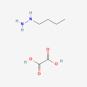 Butylhydrazine oxalate(1:x) chemical structure (CAS 40711-41-9)