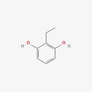 2-Ethylbenzene-1,3-diol chemical structure (CAS 4074-50-4)
