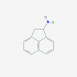1,2-Dihydroacenaphthylen-1-amine chemical structure (CAS 40745-44-6)