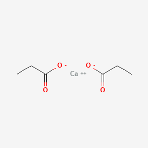 Calcium propionate chemical structure (CAS 4075-81-4)