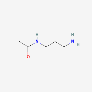N-(3-Aminopropyl)acetamide chemical structure (CAS 4078-13-1)