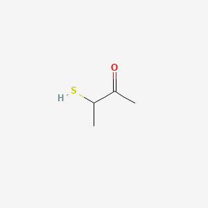 2-Mercapto-3-butanone chemical structure (CAS 40789-98-8)