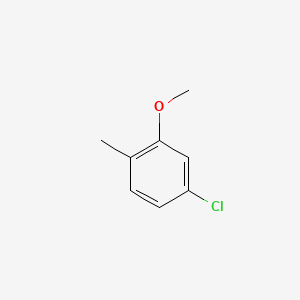 4-Chloro-2-methoxy-1-methylbenzene chemical structure (CAS 40794-04-5)