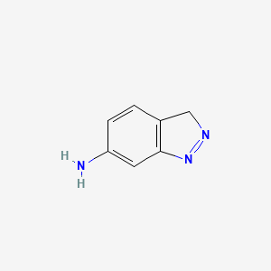 3H-Indazol-6-amine chemical structure (CAS 408335-40-0)