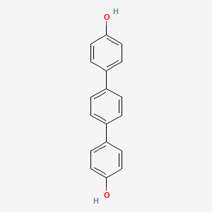 [1,1':4',1''-Terphenyl]-4,4''-diol chemical structure (CAS 4084-45-1)