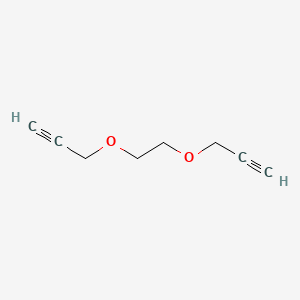 1,2-Bis(2-propynyloxy)ethane chemical structure (CAS 40842-04-4)