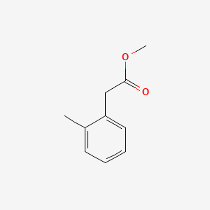 Methyl 2-(o-tolyl)acetate chemical structure (CAS 40851-62-5)