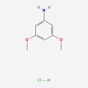 3,5-Dimethoxyaniline hydrochloride chemical structure (CAS 40891-33-6)