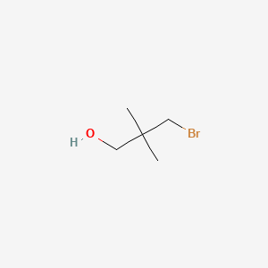 3-Bromo-2,2-dimethyl-1-propanol chemical structure (CAS 40894-00-6)