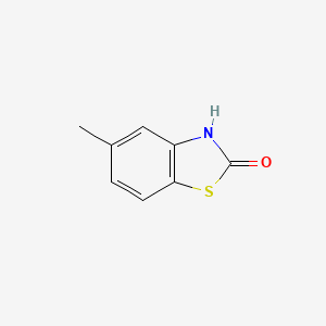 5-Methylbenzo[d]thiazol-2(3H)-one chemical structure (CAS 40925-61-9)
