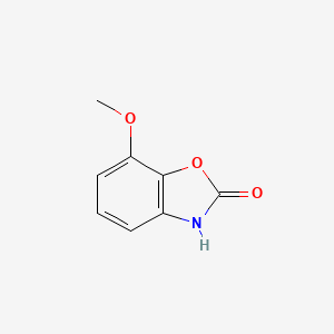 7-Methoxybenzo[d]oxazol-2(3H)-one chemical structure (CAS 40925-64-2)