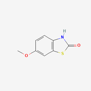 6-Methoxybenzo[d]thiazol-2(3H)-one chemical structure (CAS 40925-65-3)