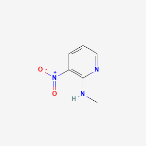 N-Methyl-3-nitropyridin-2-amine chemical structure (CAS 4093-88-3)