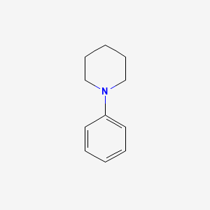 N-Phenylpiperidine chemical structure (CAS 4096-20-2)