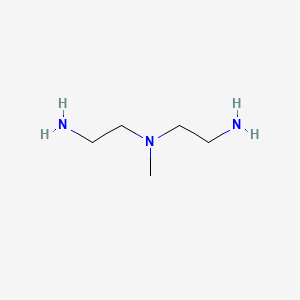 2,2'-Diamino-N-methyldiethylamine chemical structure (CAS 4097-88-5)