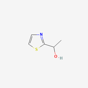 1-Thiazol-2-yl-ethanol chemical structure (CAS 40982-30-7)