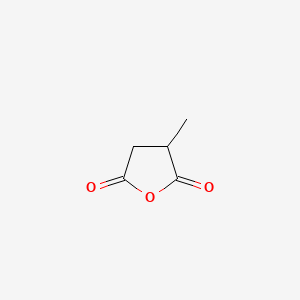 3-Methyldihydrofuran-2,5-dione chemical structure (CAS 4100-80-5)