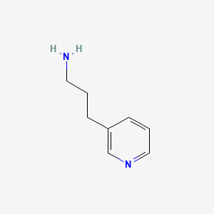 3-(3-Pyridyl)propylamine chemical structure (CAS 41038-69-1)