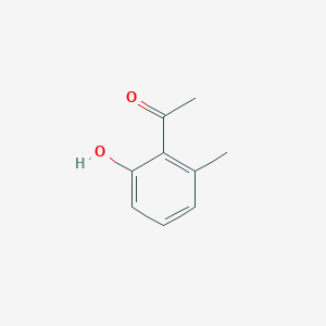 1-(2-Hydroxy-6-methylphenyl)ethanone chemical structure (CAS 41085-27-2)