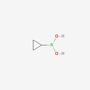 Cyclopropylboronic acid chemical structure (CAS 411235-57-9)