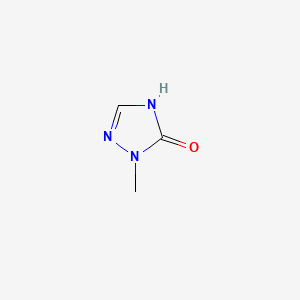 2-Methyl-1H-1,2,4-triazol-3(2H)-one chemical structure (CAS 4114-20-9)