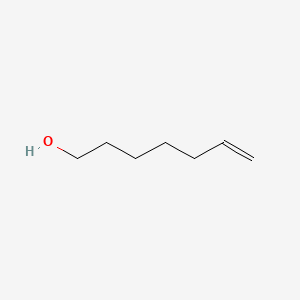 6-Hepten-1-ol chemical structure (CAS 4117-10-6)