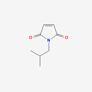 1-Isobutyl-1H-pyrrole-2,5-dione chemical structure (CAS 4120-68-7)
