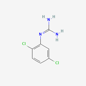 1-(2,5-Dichlorophenyl)guanidine chemical structure (CAS 41213-70-1)