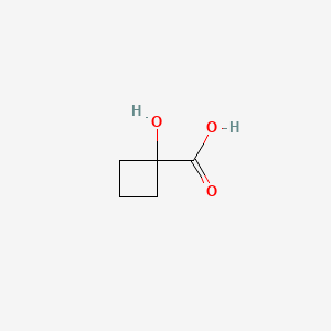 1-Hydroxycyclobutanecarboxylic acid chemical structure (CAS 41248-13-9)